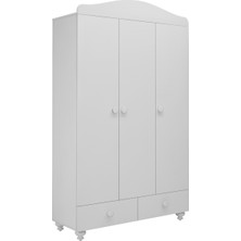 Venatto Almina 3 Kapılı Dolap (%100MDF)