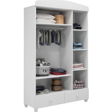 Venatto Almina 3 Kapılı Dolap (%100MDF)