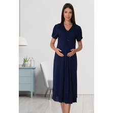 Kısa Kol Lohusa Gecelik Effort 8023