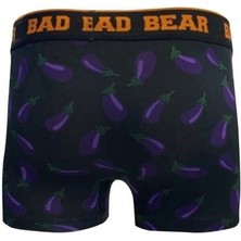 Bad Bear Eggplant Erkek Desenli Boxer