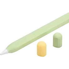 Kyver Apple Pencil 2. Nesil Uyumlu Silikon Koruma Kılıfı Mint Yeşili