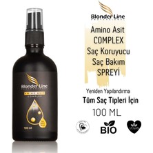 Blonder Line Aminoasit Comlex - Yıpranmış Saçlar için Yoğun Hacim ve Dolgunluk Sağlayan Saç Spreyi - 100 ml