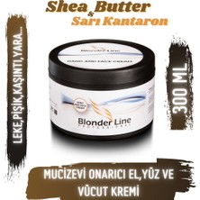 Blonder Line El, Yüz ve Vücut Kremi - Pişik, Çatlak, Ve Leke Için Onarıcı Kantaron Yağlı Krem - 300 ml