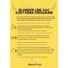 Blonder Line Yıpranmış Saçlar için Acil Kurtarma Seti ( Şampuan & Maske & Sprey ) - 24 Farklı Bitkisel Yağ