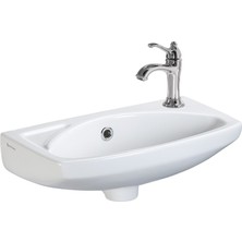 Ege Vitrifiye Ege Vit Lissa 28X45 cm Batarya Delikli Lavabo