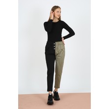 Alexander Gardi Çift Renkli Beli Lastikli Pantolon (B21-12800)