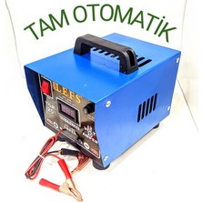 Pro Lefs Tam Otomatik Akü Şarj Cihazı 12 V 20 Amper Dijital Göstergeli 180 Ampere Kadar Şarj