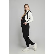 Johana Kadife Salopet - Siyah