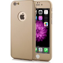 iPhone 7-8 360 Derece Koruma Arka Kapak Gold
