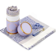 İhvan Online Özel Silindir Kutulu Seccade Seti Lila