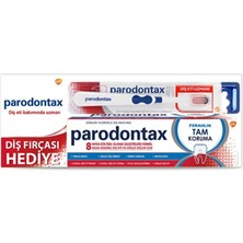 Parodontax Paradontax Diş Macunu Ferahlık Tam Koruma 80 Gr + Paradontax Diş Eti Uzmanı Diş Farçası