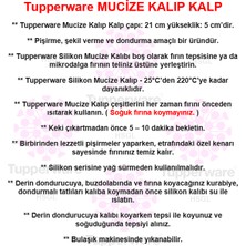 Tupperware Silikon Pişirme Kalıbı Kalp Silikon Kek Kalıbı Hsgl