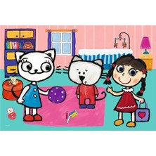 Trefl Puzzle 17343 Trefl Puzzle Kicia Kocia Kitty Cat With Friends 60 Parça Puzzle