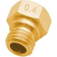 Emay Center 3D Yazıcı Extruder Nozzle 0.4 mm Creality Ender 3 Pro Uyumlu 1,75MM Filament