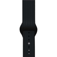 Marbil Bilişim Apple Watch 1 2 3 4 5 6 7 Se Nike Uyumlu 42MM 44MM 45MM Hasır Örgülü Premium Loop Kordon