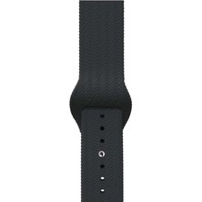 Marbil Bilişim Apple Watch 1 2 3 4 5 6 7 Se Nike Uyumlu 42MM 44MM 45MM Hasır Örgülü Premium Loop Kordon