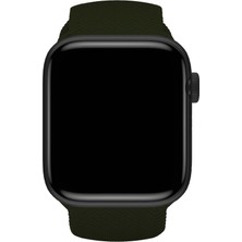 Marbil Bilişim Apple Watch 1 2 3 4 5 6 7 Se Nike Uyumlu 42MM 44MM 45MM Hasır Örgülü Premium Loop Kordon