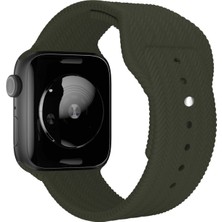 Marbil Bilişim Apple Watch 1 2 3 4 5 6 7 Se Nike Uyumlu 42MM 44MM 45MM Hasır Örgülü Premium Loop Kordon