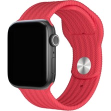 Marbil Bilişim Apple Watch 1 2 3 4 5 6 7 Se Nike Uyumlu 42MM 44MM 45MM Hasır Örgülü Premium Loop Kordon