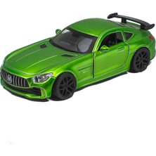 Mix Oyuncak Oyuncak Metal Mercedes Gtr Yeşil Çek Bırak 12 cm