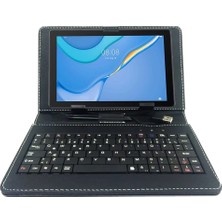 Wontis Technopc Ultrapad TM-T10 10.0" Universal  Türkçe Klavyeli Tablet Kılıfı+Otg