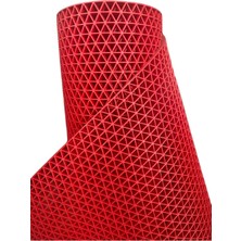 Özbalban Zmat Yıldız-Mat Kaymaz Islak Zemin Paspası Eni 90 cm Kalınlık 6 mm Kırmızı