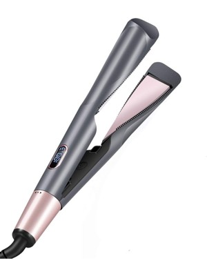 Trina Saç Düzleştiricisi Sihirli Düzleştirici & Maşa 2in1 Seramik Malzeme ile 31 mm Maşa Boyutu