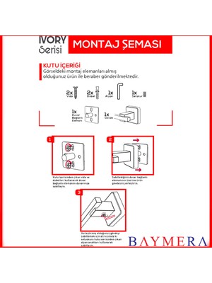 Baymera Ivory Serisi Yuvarlak Havluluk