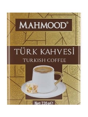 Mahmood Coffee Türk Kahvesi Teneke Kutu 220 gr Türk Kahvesi 2 Li