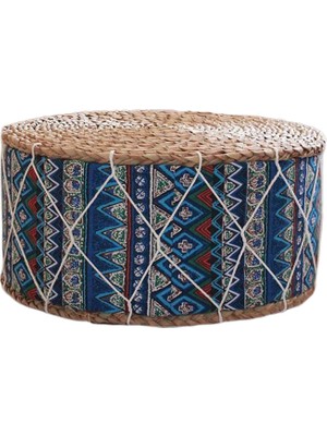 Lovoski 30cm Kilim Desen Yer Minderi - Mavi (Yurt Dışından)