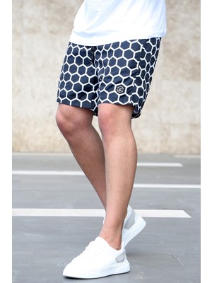 Madmext Siyah Erkek Deniz Şortu 4255