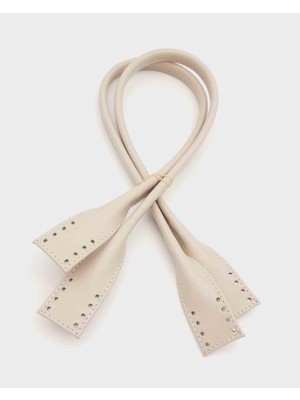 Angel Çanta Aksesuar Gerçek Deri Pelikan Model Çanta Sapı Bej Renk