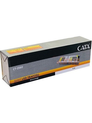 Cata 12,5 Amper Slim Şerit LED Trafosu 150W CT-2560