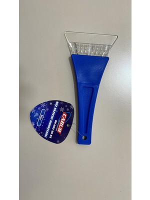Carub Oto Araç Kar Buz Kazıyıcı Buz Kırıcı Aparat (Mavi)