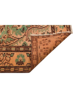 Sempati Halı Eskitme El Dokuma Vintage Halı 160 x 275 cm 8413