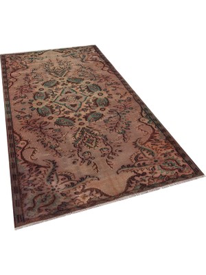 Sempati Halı Özel Vintage Eskitme El Dokuma Halı 139 x 258 cm 8356