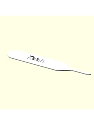 Aldım Geldi Kaan Kişiye Isime Isme Özel Kitap Ayracı Kütüphane Kitaplık Isimlik Sevgiliye Eşe Hediyelik Hediyesi Dekoratif Organik Plastik