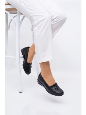 The Hope Shoes Topuk Dikenine Özel Ortopedik Deri Taban Günlük Kadın Ayakkabısı