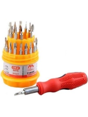 Mcm 31 Parça Elektronik Saat Tamir Yumurta Tornavida Uç Seti Takımı