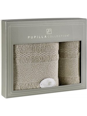 Pupilla Collection Güldeste 2'Li Banyo Havlu Seti