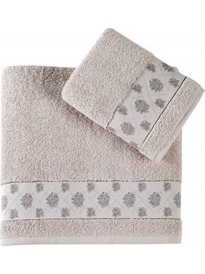Pupilla Collection Lavanta 2'Li Banyo Havlu Seti   Kalın Bordür