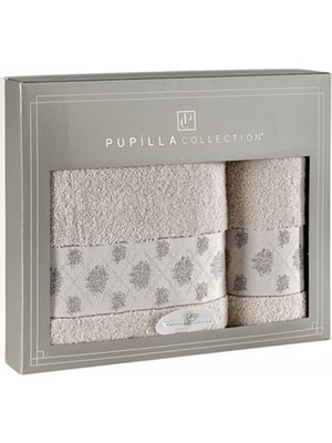 Pupilla Collection Lavanta 2'Li Banyo Havlu Seti   Kalın Bordür