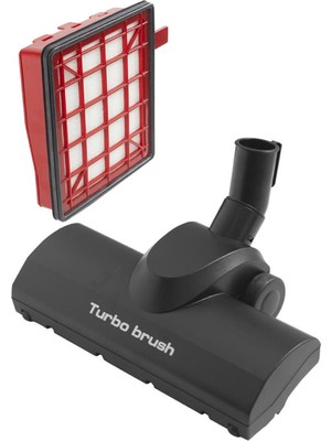 Pro Fresh & Clean Fakir Range Uyumlu Turbo Emici Başlık + Hepa Filtre