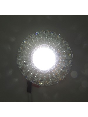 Sunlight Kristal Cam Sıva Altı  Spot Cob LED Armatür Beyaz Gün Işığı