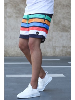 Madmext Siyah Erkek Deniz Şortu 5072