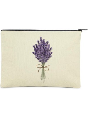 Çınar Bez Çanta Paket Lavender Bunch Kanvas Kumaş Bez Çanta