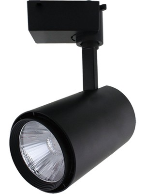 Ack AD30-11001 10W Siyah Kasa Cob LED Ray Spot Armatür 3000K Günışığı