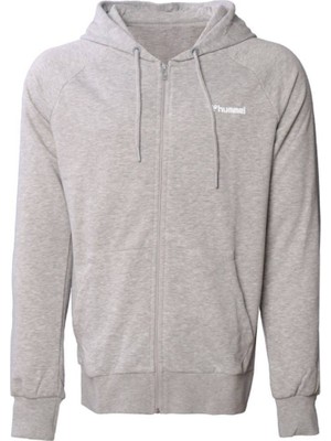 Hummel Hmlt-isam 2.0 Zip Hoodie Erkek Gri Sweatshirt 921456-2006