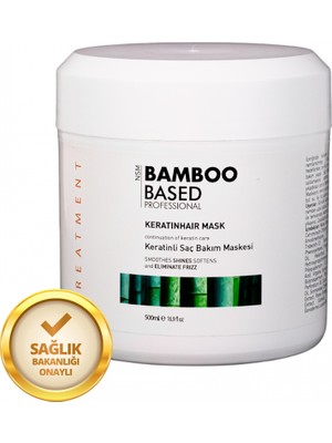 Nisan Bamboo Based Professional Aşırı Yıpranmış Saçlar Için Onarıcı Saç Bakım Maskesi 500ML