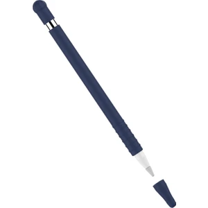 Apple Pencil 1. Nesil Uyumlu Silikon Koruma Kılıfı Lacivert